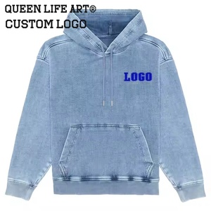 Sudaderas promocionales sudaderas con capucha spray DTG sudaderas con capucha con estampado DTG sudadera de hombre bordados - Product Image 3