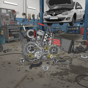 Radiador AYNA CAMI SOL ISITMALI para Renault Megane III Latitude a partir de 2009 con 2 años de garantía, fabricado en Turquía - Product Image 3