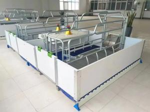 Nouvelle caisse de mise bas de Type H pour la gestation de porc engraisser la maternité élevage accouchement utilisation agricole Q235 acier 6 mois de garantie - Product Image 2