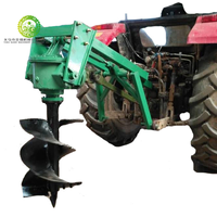 Accesorio para Tractor, Máquina Perforadora, Barrena para Tierra, Implementos Agrícolas, Alta Productividad, Uso Doméstico