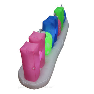 8FT HOHOHO Inflatable Christmas <b>Letters</b> Twinkle LED <b>Lights</b>-Waterproof IP44 DC Eco-friendly Holiday Yard Decor <b>for</b> Home Garden - Product Image 3