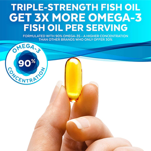 <span class=keywords><strong>Super</strong></span> Omega 3 Huile de poisson en gélules faciles à absorber EPA <span class=keywords><strong>DHA</strong></span> Améliore la santé artérielle Gélules d'Oméga 3 pour adultes - Product Image 5