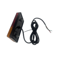Câble de raccordement pour feux arrière à 16 LED 12/24 volts, 4 fonctions, pour remorque, avec isolation PTFE, PVC, nylon, PBT