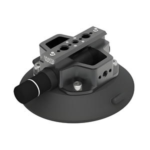 Moy-004-NATO पेशेवर एल्यूमीनियम मिश्र धातु + सिलिकॉन कार कैमरा सक्शन कप माउंट 4.5 60 किलोग्राम सक्शन बल काले और चांदी - Product Image 2