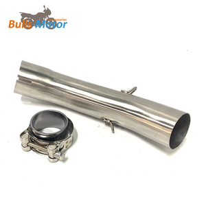 Tuyau moyen d'échappement en alliage de titane/acier inoxydable pour <span class=keywords><strong>KTM</strong></span> 250/390ADV <span class=keywords><strong>2020</strong></span> + tuyau de connexion d'échappement de moto 51MM tuyau intermédiaire - Product Image 3