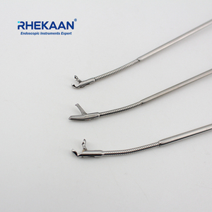 Pinze di Presa Seghettate Manuali Flessibili in Acciaio Inossidabile per Endoscopia Spinale Transforaminale Uniportal - Product Image 4