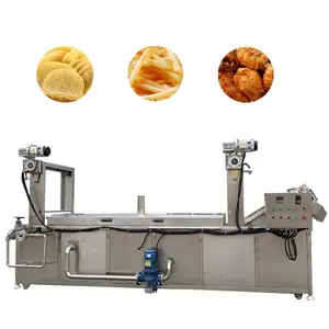 Automatische Frietmachine Weegbree Chips Frituur Machine Ui Aardappel Frietjes Maken Machine