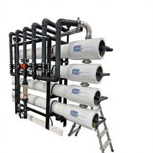 Système de dessalement d'eau de mer en acier inoxydable USSU-SWRO 20000L/H avec pompe à moteur PLC 220V/380V 20000L/H - Product Image 1