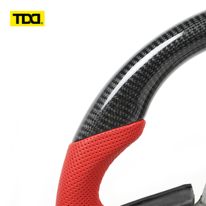 Volant en fibre de carbone TDD compatible avec Mini Cooper F54 F55 F57 F56 2022-2024, personnalisation disponible - Product Image 3