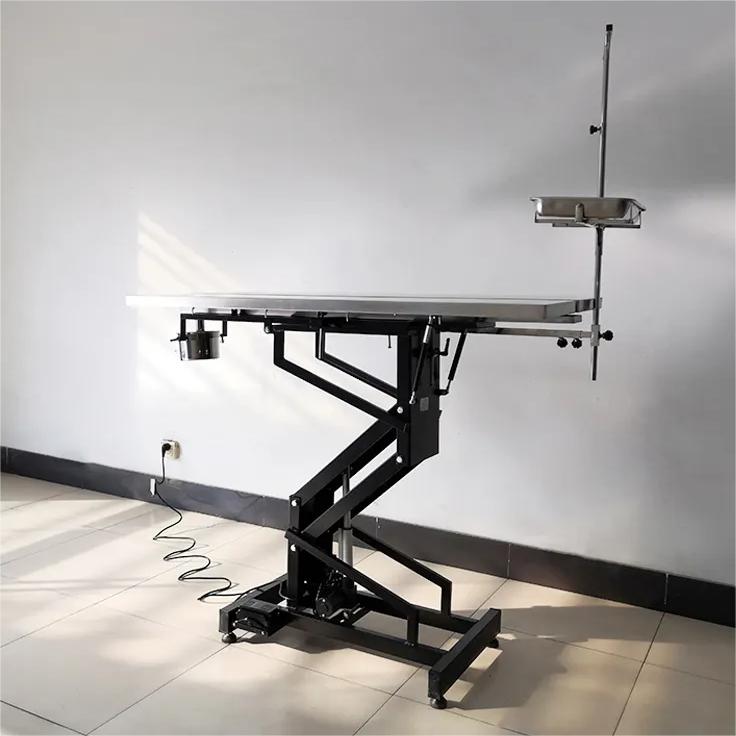 Stainless Steel Veterinary Clinic Table Veterinary Surgery Electric Operation Table