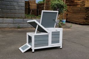 Casa de mascotas sostenible barata, jaula de cría de conejos de madera, nuevo - Product Image 3