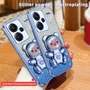 <span class=keywords><strong>Cover</strong></span> per Telefono in TPU Morbido Elettroplaccato con Glitter Cartoon e Supporto per <span class=keywords><strong>Xiaomi</strong></span> <span class=keywords><strong>Redmi</strong></span> Note 13 Pro+ <span class=keywords><strong>5G</strong></span> Poco X6 Pro - Product Image 5