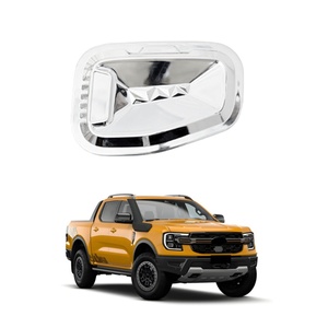Accesorios Exteriores para Automóviles de Diseño Nuevo de la Marca KQD, Cubierta de Tanque de Gasolina Cromada y Negra para Ford Ranger - Product Image 2