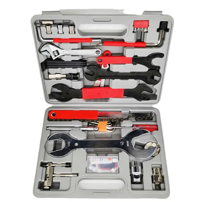 Vendite calde kit di strumenti hardware per la casa famiglia gruppo di manutenzione manuale set di kit regalo set completo all'ingrosso cassetta degli attrezzi automatica