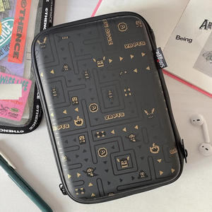 Sac en cuir pour porte-crayon, spécial <span class=keywords><strong>BTS</strong></span>, fermeture éclair, personnalisé, bon marché, vente en gros, pièces - Product Image 5