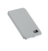 Batterie externe ultra-fine portable 15W 20W à chargement rapide magnétique sans fil 10000 mAh avec logo LED 5000 mAh
