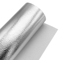 Feuille de cuir PU brillant pailleté, tissu vinyle métallisé résistant à l'abrasion pour sièges de voiture, canapés, portefeuilles, sacs et accessoires