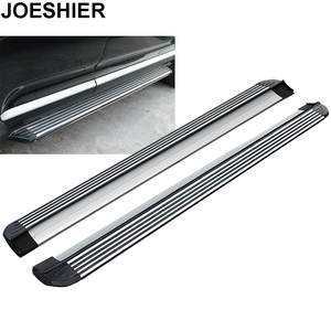 JOESHIER Fabrication intelligente Marchepieds latéraux pour voiture à pédales 4x4 pour VW Touareg 2019+ SUV Alliage d'aluminium Tout-terrain et style de luxe - Product Image 1
