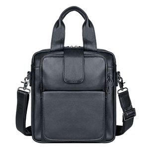 Nuevo bolso de mano para hombre, Maletín de negocios, bolso de hombro a la moda, Mensajero de cuero, <span class=keywords><strong>enviar</strong></span> el mismo bolso de mano, bolso para ordenador portátil de 12,9 pulgadas - Product Image 1