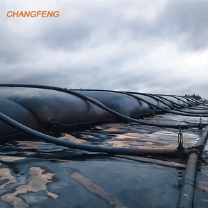 높은 끈기 800g/sqm 찢어짐 방지 지오 백 소수 PP 강둑의 침식 방지를 위한 짠 지오텍스타일 지오 튜브 - Product Image 3