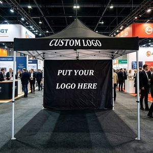 Custom Print Logo 10x20 Feet Folding Aluminum Alloy Easy Pop-up <b>Canopy</b> <b>Tent</b> for Large Exhibition Events 10*10ft Exhibition <b>Tent</b> - Product Image 1
