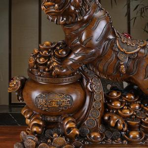 Estatua de Tigre de Resina Pintada a Mano, Regalo de <span class=keywords><strong>Año</strong></span> Nuevo <span class=keywords><strong>Chino</strong></span> 2025, Figura Decorativa - Product Image 3