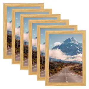 Black White Blue Brown Oak Solid Pine Wood frame A3 A4 8X10 11X14 14x17 20X24 24X36 50X70 Photo Picture Frame for Wall