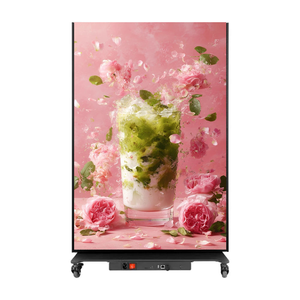 Pantalla LED para póster de alta luminosidad para interiores, con gabinete de 3 pliegues, mantenimiento frontal Novastar, pantalla comercial para centros comerciales, hoteles y recepciones. - Product Image 3