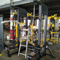 Buena calidad Gimnasio Equipo de fitness Lat Pull Down Low Row High Pulling Gym Equipment