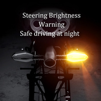 Luces Antiniebla para Motocicleta, Lámpara Auxiliar de Conducción LED, Faros Delanteros para Moto, Interruptor con Cable, Luces LED de Doble Color para Motocicleta