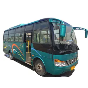ใช้ Yutong รถโค้ช Zk6752ดีเซล24ที่นั่ง Busgolden Dragon มินิบัสที่ใช้รถบัสเพื่อขายในยูเออี