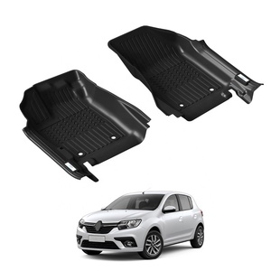 Alfombrillas para Vehículos de Material TPE, Alfombra Protectora para el Suelo, Accesorios Interiores para Automóviles TXR para <span class=keywords><strong>Renault</strong></span> <span class=keywords><strong>Sandero</strong></span> 2012-2017 - Product Image 4