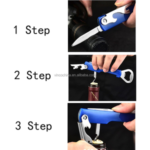 5.5 inch rượu vang và bia hai mục đích mở chai cho bữa tiệc cuộc sống hàng ngày lễ hội du lịch - Product Image 3