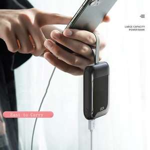 Mini Power Bank 10000mAh pour <span class=keywords><strong>iPhone</strong></span> <span class=keywords><strong>X</strong></span>, Xiaomi, Samsung, Type C, batterie <span class=keywords><strong>externe</strong></span> avec affichage numérique, offre spéciale - Product Image 5