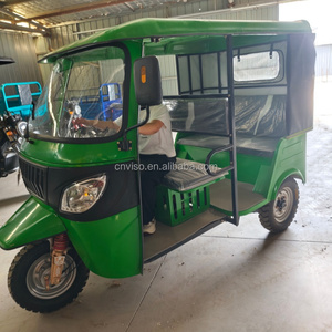 Triciclo de Carga de Doble Cabina a Gasolina de 200 CC, Modelo de Exportación Popular, Vehículo de Transporte Económico para África - Product Image 3