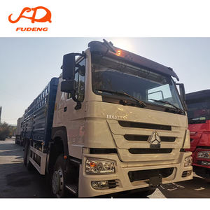 Gebrauchter HOWO Lastwagen mit <span class=keywords><strong>MAN</strong></span>-Motor Euro 2/Euro 3 Emission Mehrzweck-Ladefläche für Afrika Logistik Transportfahrzeug - Product Image 3