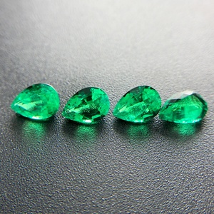 Loose <strong>Gemstones</strong> Wholesale Certified Loose Pear Shape <strong>Morganite</strong> <strong>Gemstone</strong> Emerald Stones for Jewelry Making - Product Image 6