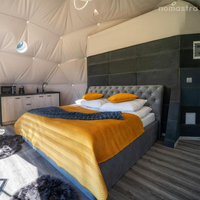 Tente Dôme Personnalisée pour Hôtels de Glamping de Luxe et Maisons de Vacances Airbnb