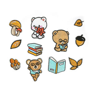 Badges de broderie de serviettes autocollants en relief 3D patchs brodés <span class=keywords><strong>Irion</strong></span> pour uniformes - Product Image 6