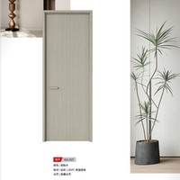 Porte intérieure en nid d'abeille tout aluminium sur mesure avec cadre, installation rapide, porte coupe-feu pour projets commerciaux et résidentiels