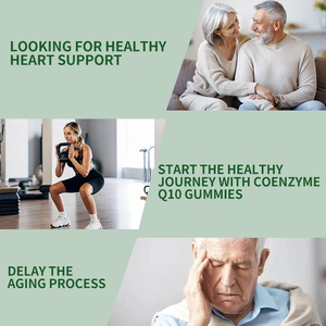 Complément alimentaire OEM CoQ10 300 mg en capsules pour adultes, stimule l'énergie, soutient la santé cardiaque, la fertilité, la fatigue, avec PQQ - Product Image 5