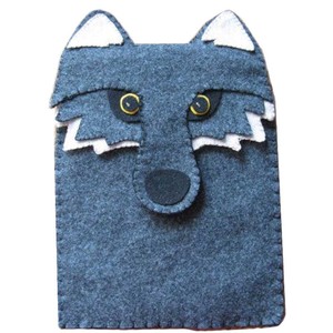 Funda Protectora para Tablet con Diseño 3D de Animales Adorables (Lobo/Zorro/Búho), Ecológica, de Fieltro, para <span class=keywords><strong>iPad</strong></span>, Ideal para Viajes - Product Image 6