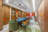 Meubles de salle à manger privée haut de gamme pour hôtels, nouveau ensemble de table à manger ronde de style chinois