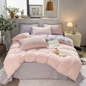 Hiện đại Jacquard mô hình Duvet cover Set với phẳng và được trang bị tấm tùy chỉnh chăn và bộ đồ giường nhà máy giá - Product Image 1