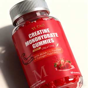 <b>Creatine</b> Monohydrate Gummies for Men Women Muscle Recovery Pre Workout Chewable Supplement Manufacturer Wholesale - Product Image 4