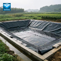 Géomembrane flexible en PEHD écologique pour barrages, canaux d'irrigation, bassins piscicoles, fermes d'élevage de crevettes, décharges – Anti-corrosion, facile à poser