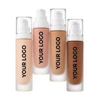 Fond de teint liquide couvrant à haute performance pour dissimuler les tatouages et les cicatrices, maquillage de scène professionnel, fond de teint waterproof