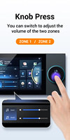2025 nouveau Tuya 7 pouces WiFi Music Center Panel Android UK peut jouer 2 musiques différentes 2 zones Zigbee Gateway peut se connecter 8 à la maison