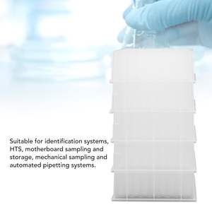 แผ่นเก็บสารแบบหลุมลึก 96 หลุม ขนาด 0.5 มล. แบบก้นตัวยู ผลิตจากพลาสติก PP ป้องกันน้ำได้ระดับ IP55 จาก XZ LAB SUPPLIES - Product Image 5