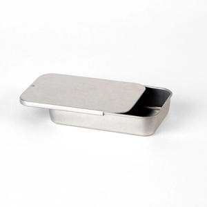 Makeup in Sliding <strong>Tins</strong> Sliding Mint <strong>Tin</strong> Box Custom Printed Metal Sliding <strong>Rectangular</strong> <strong>Tin</strong> Cosmetic - Product Image 5